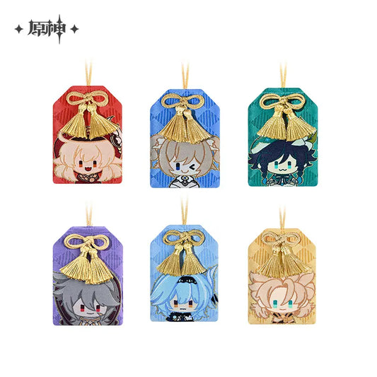 Genshin Impact Character Protective Amulet/Omamori Charm Vol 1 and Vol 2