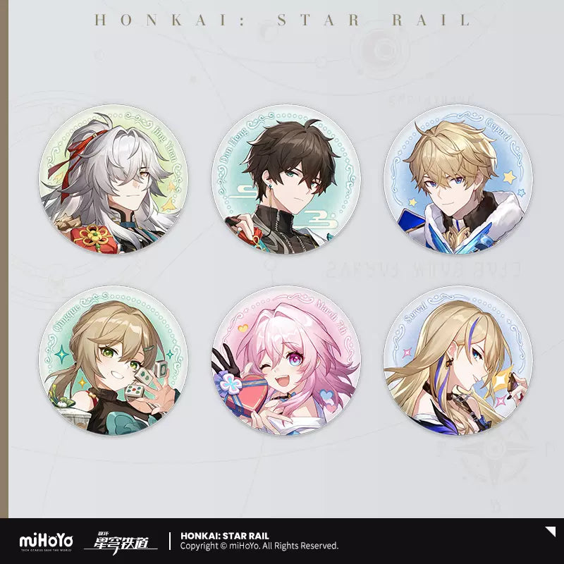 Honkai: Star Rail Cosmic Candy House Series Character Badge Vol 1