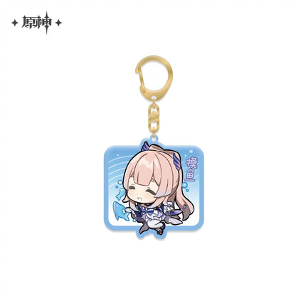 Genshin Impact Chibi Emoticon Series Keychain Vol 1