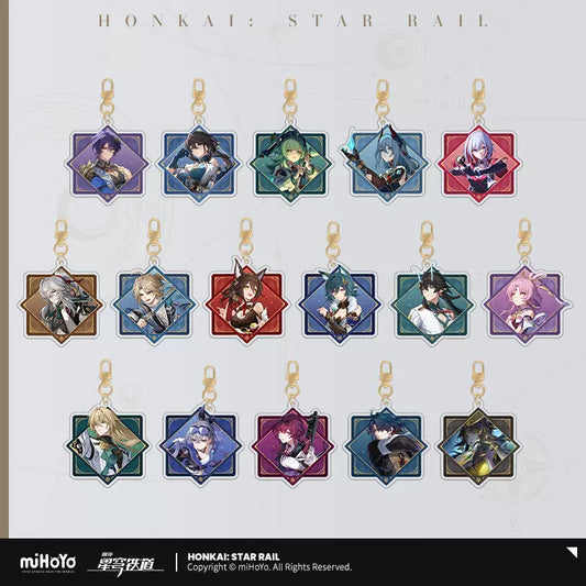 Honkai: Star Rail Interstellar Travel Series Acrylic Keychain