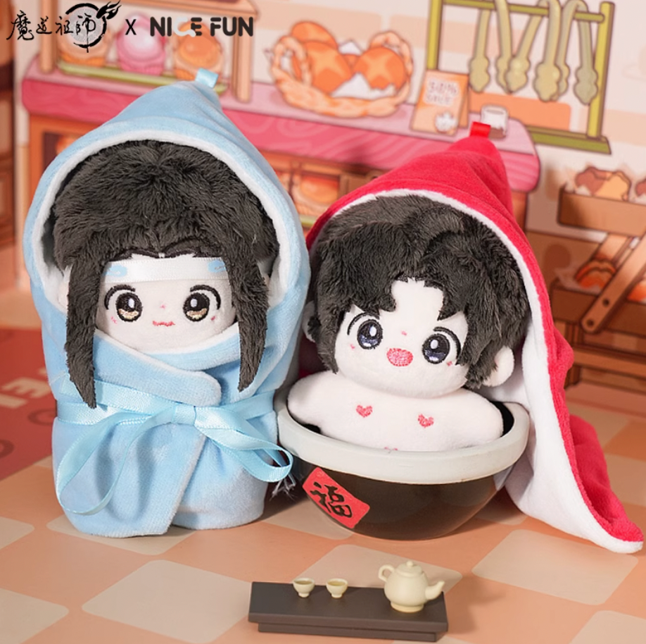 Grandmaster of Demonic Cultivation Little Milk Bun Series Blind Plush Keychain