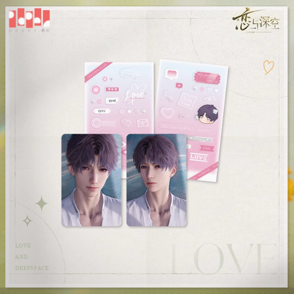 Love and Deepspace Reflections Series Small Card + Stickers Set