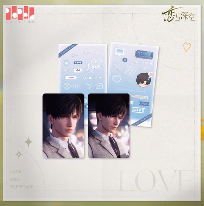 Love and Deepspace Reflections Series Small Card + Stickers Set