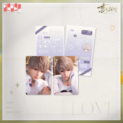 Love and Deepspace Reflections Series Small Card + Stickers Set