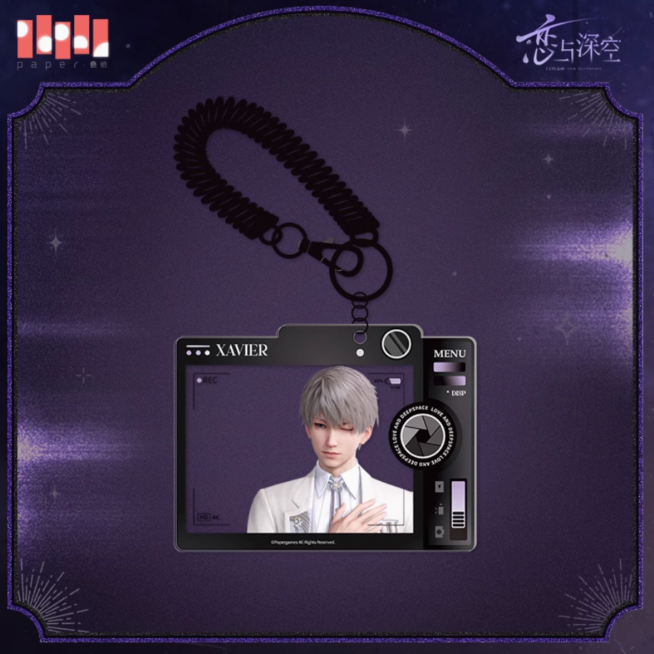 Love and Deepspace Xavier 2024 Birthday Series Selfie Keychain