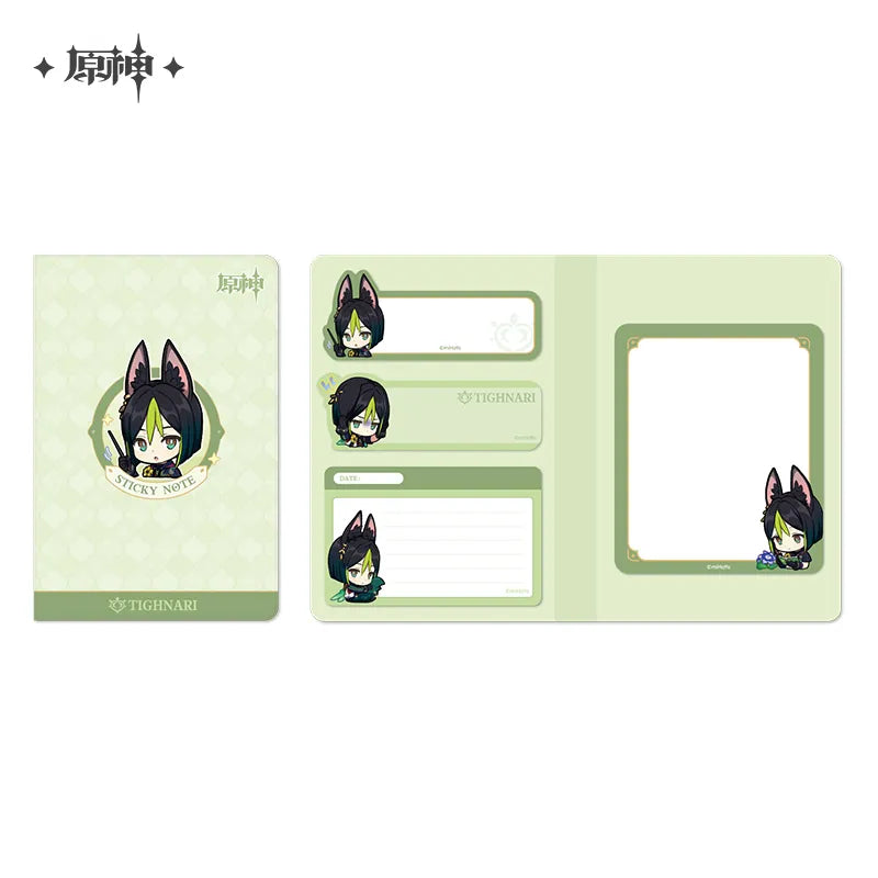 Genshin Impact Emoticon Series Notepad Sumeru Ver