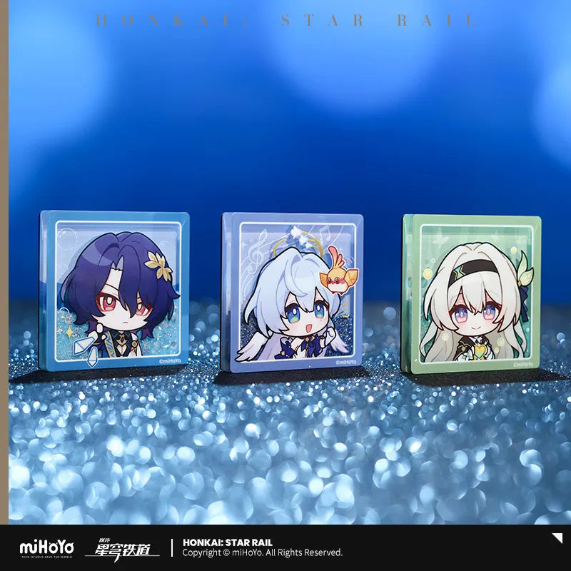 Honkai: Star Rail Pom-Pom Exhibition Hall Series Quicksand Refrigerator Magnet