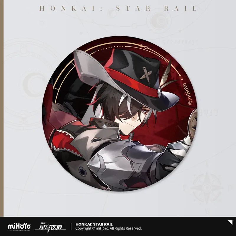 Honkai: Star Rail Star Invitation Series Reflective Badge