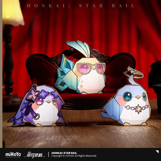 Honkai: Star Rail Jimmy's Interview Studio Series Origami Bird Metal Badge