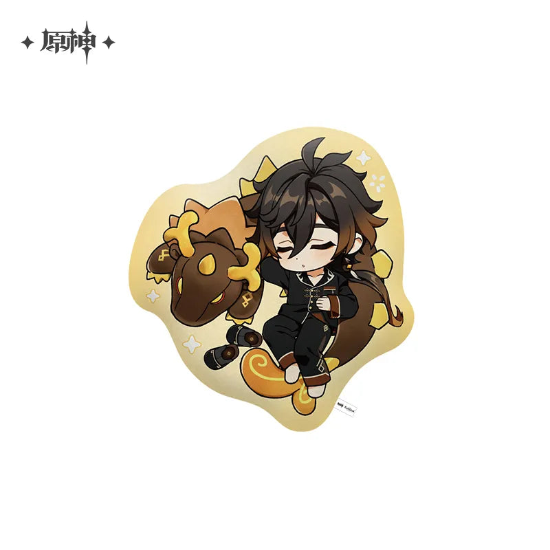 Genshin Impact Zhongli Theme Impression Chibi Pillow