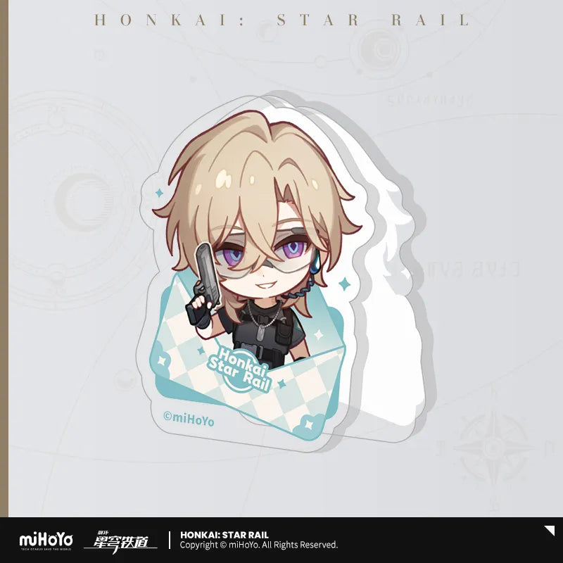 Honkai: Star Rail Medal Of The Nameless Series Acrylic Clip