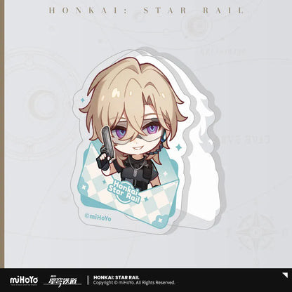 Honkai: Star Rail Medal Of The Nameless Series Acrylic Clip