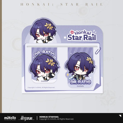 Honkai: Star Rail Pom-Pom Exhibition Series Magnetic Bookmark Set