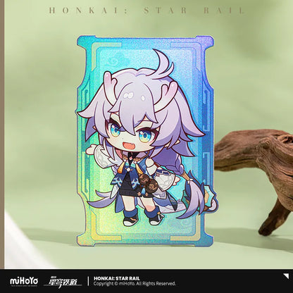 Honkai: Star Rail Train Travel Chibi Series Laser Ticket