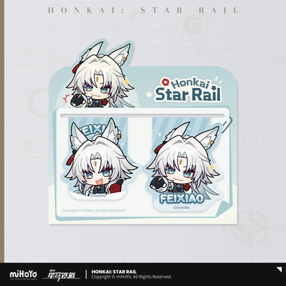 Honkai: Star Rail Pom-Pom Exhibition Series Magnetic Bookmark Set