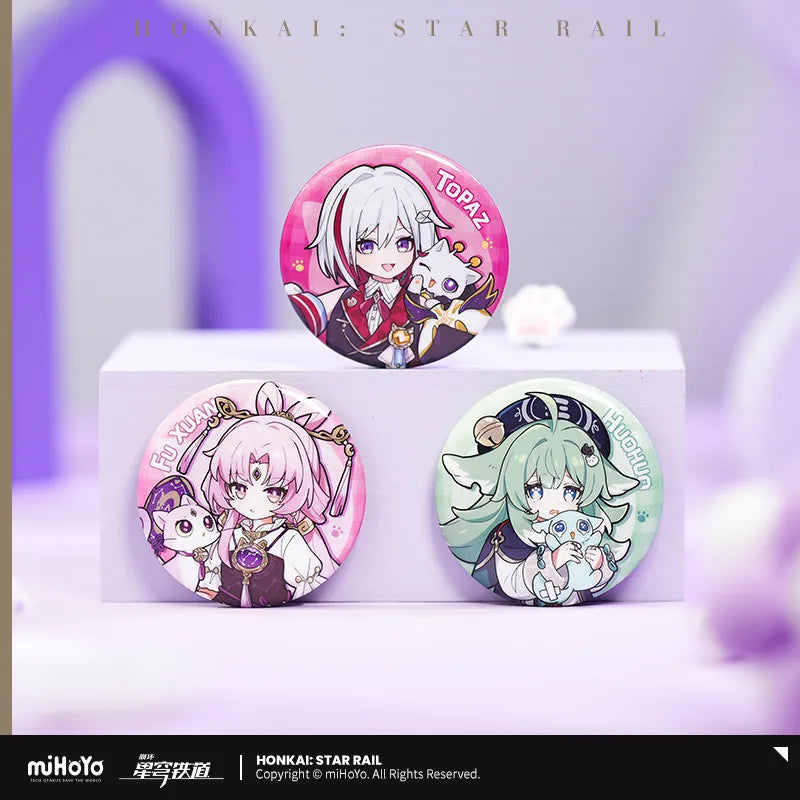 Honkai:Star Rail Tiny Cat Series Character Badge