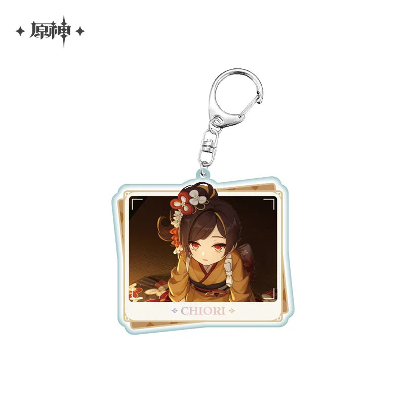 Genshin Impact Character PV Series Acrylic Pendant Keychain