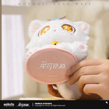 Honkai: Star Rail Glass Flower Cat Resting Shoulder Plush Pendant