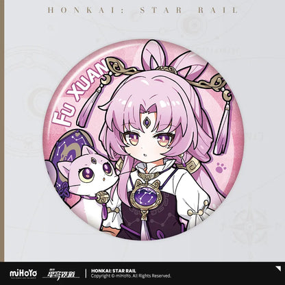 Honkai:Star Rail Tiny Cat Series Character Badge