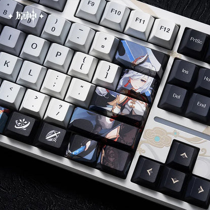 Genshin Impact Shenhe  Lonesome Transcendence Mechanical RGB Keyboard