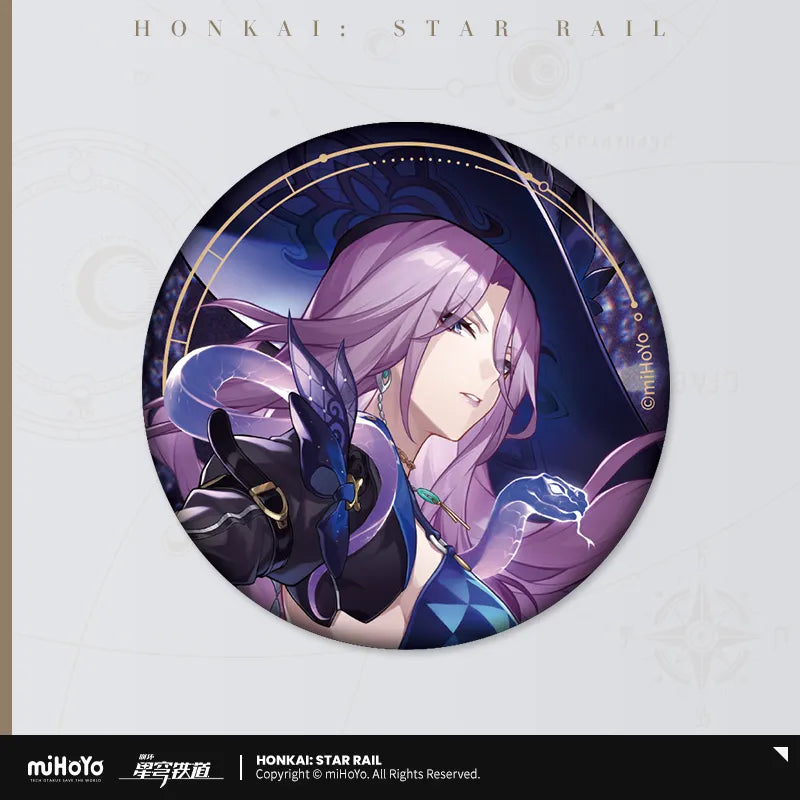 Honkai: Star Rail Star Invitation Series Reflective Badge