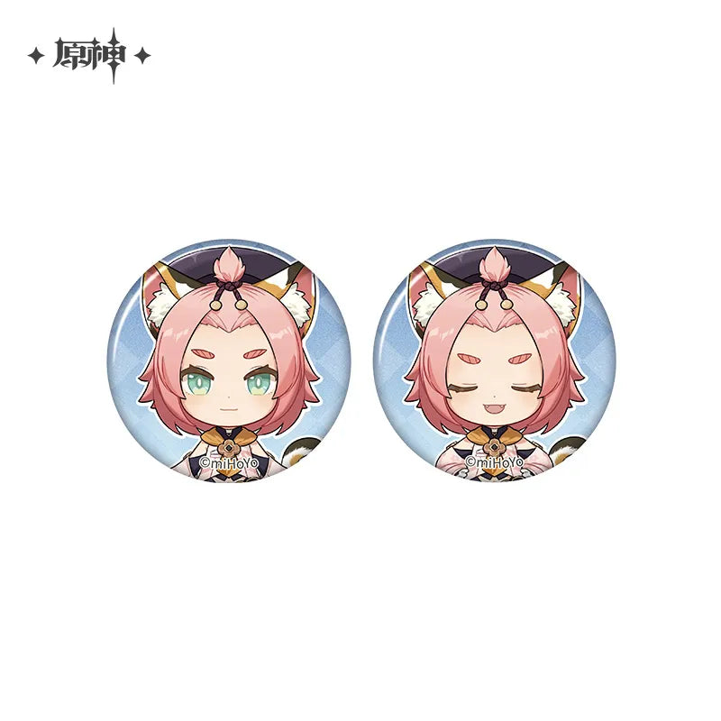 Genshin Impact Photo Reminiscing Series Dual Badge Set Vol 6