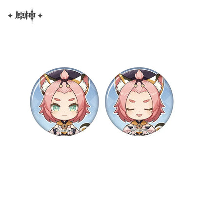 Genshin Impact Photo Reminiscing Series Dual Badge Set Vol 6