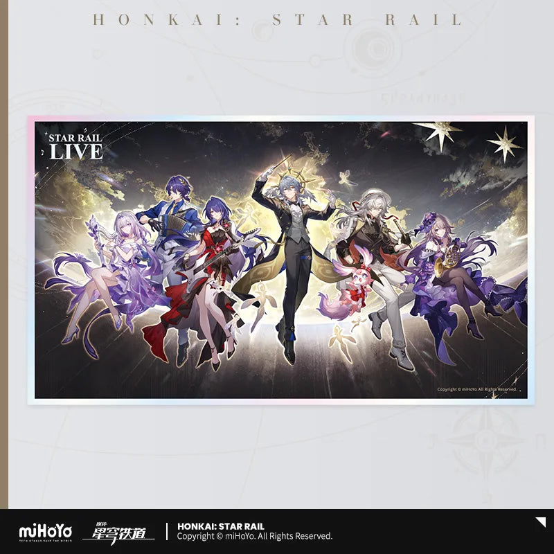 Honkai:Star Rail LIVE 2025 PET Paper Shikishi