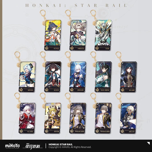 Honkai: Star Rail Destruction Path Character Art Series Acrylic Keychain