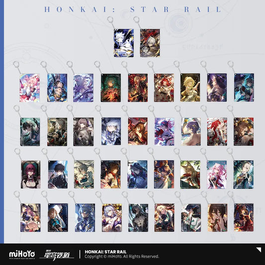Honkai:Star Rail Light Cone Acrylic Keychain Pendant