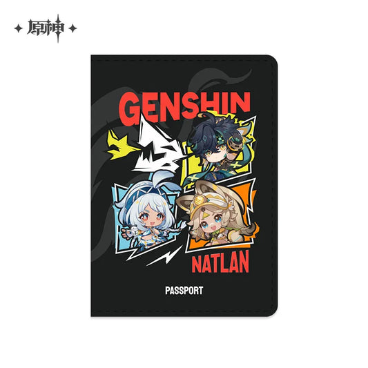 Genshin Impact Blaze To Natlan Passport Cover