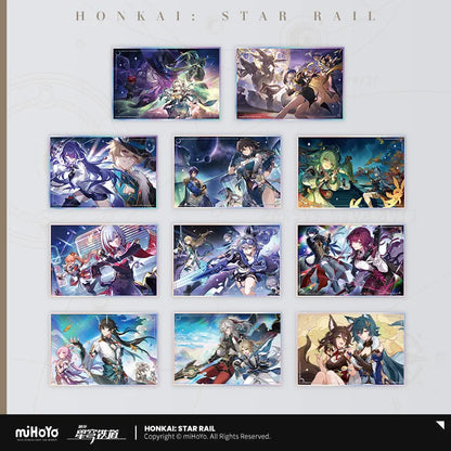 Honkai: Star Rail  Interstellar Travel Series Acrylic Shikishi