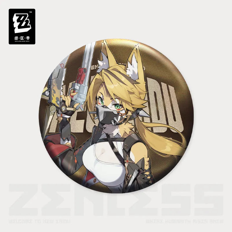 Zenless Zone Zero Tinplate Badge Sons Of Calydon