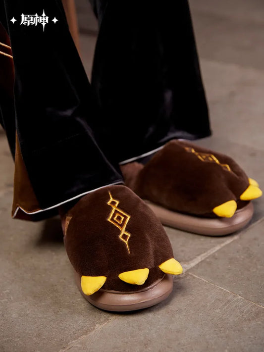 Genshin Impact Zhongli Theme Impression Rex Lapis Slippers