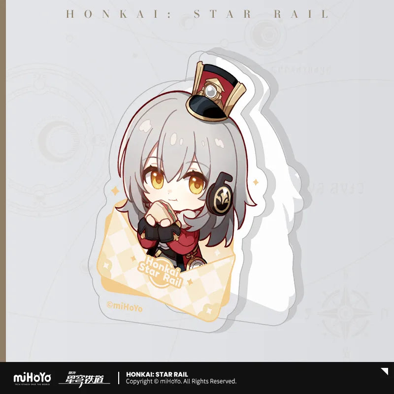 Honkai: Star Rail Medal Of The Nameless Series Acrylic Clip