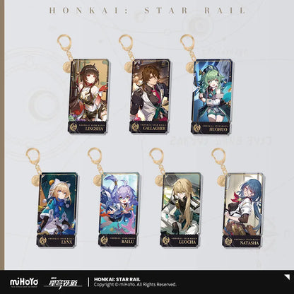 Honkai: Star Rail Abundance Path Character Art Series Acrylic Keychain