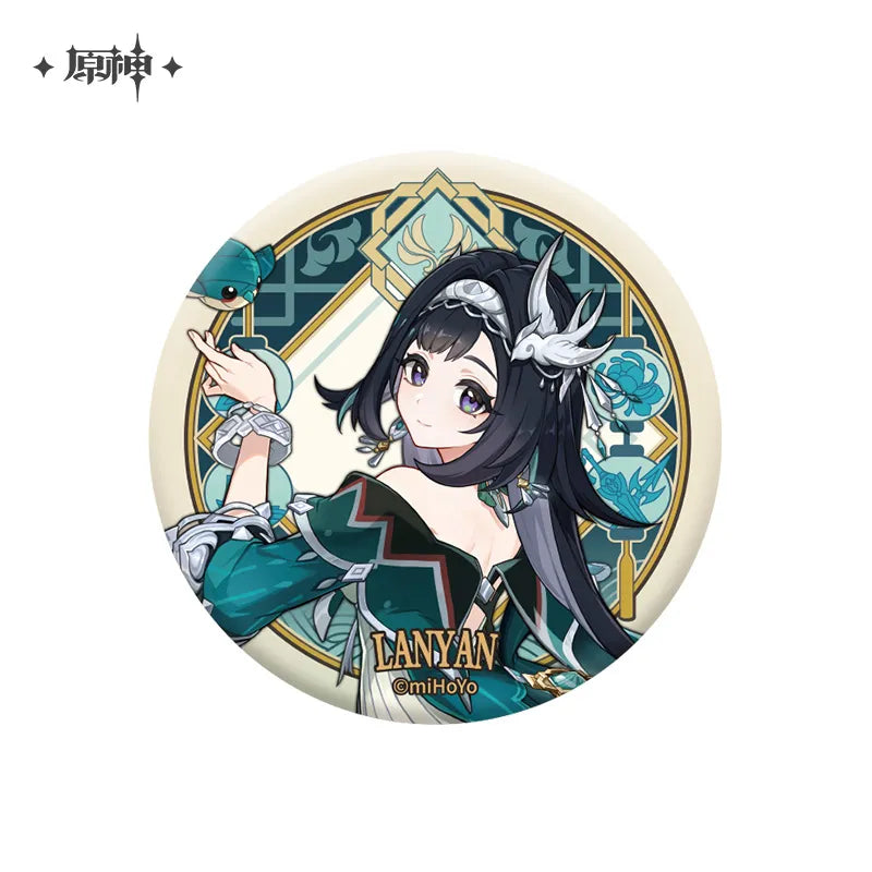 Genshin Impact Liyue Themed Series Character Badge