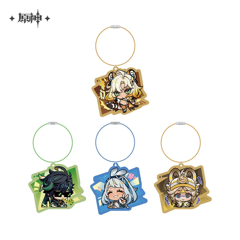 Genshin Impact Emoticon Series Pendant Vol 6