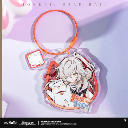 Honkai:Star Rail Tiny Cat Series Acrylic Pendant