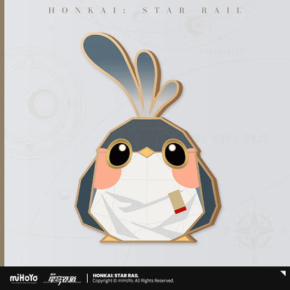 Honkai: Star Rail Acrylic Origami Bird Clash Metal Bookmark