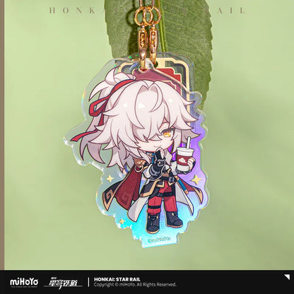 Honkai: Star Rail Train Travel Chibi Series Acrylic Standee Keychain