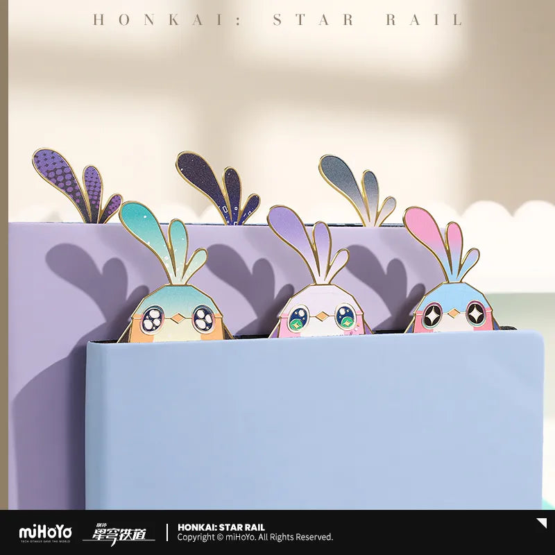 Honkai: Star Rail Acrylic Origami Bird Clash Metal Bookmark