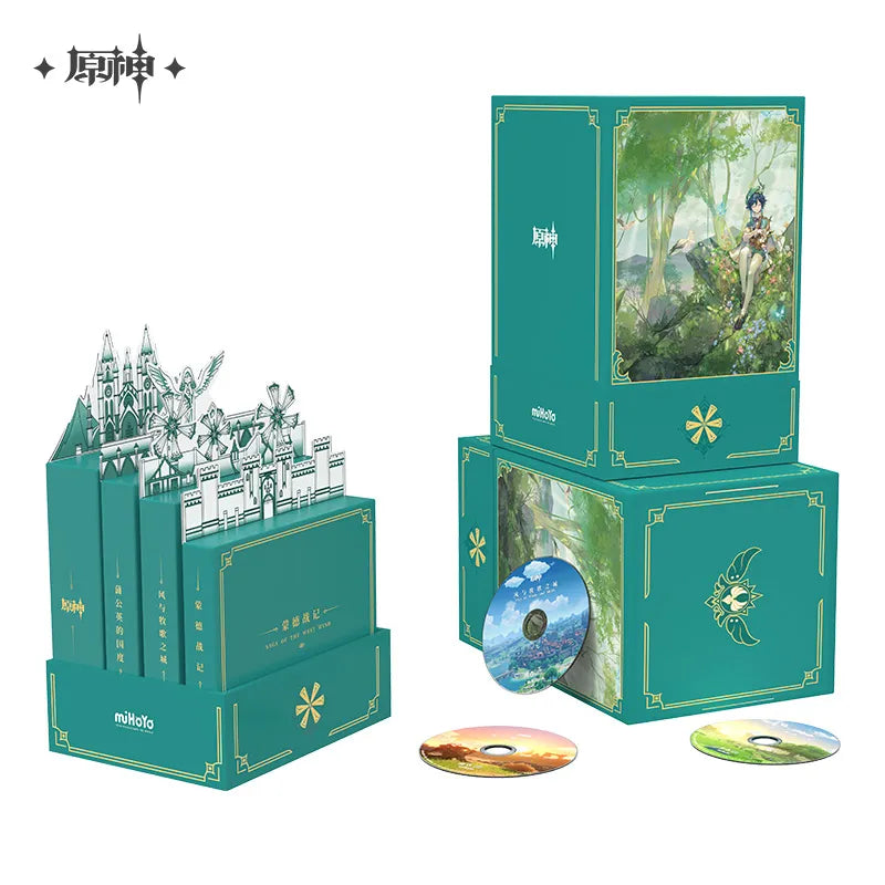 Genshin Impact The City of Wind and Pastoral Song OST Gift Box