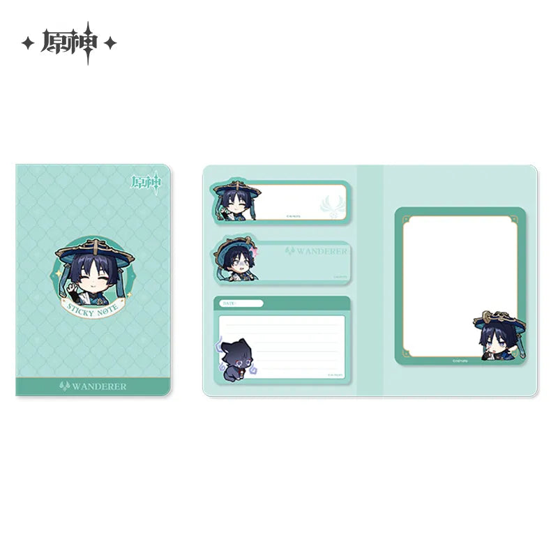 Genshin Impact Emoticon Series Notepad Sumeru Ver