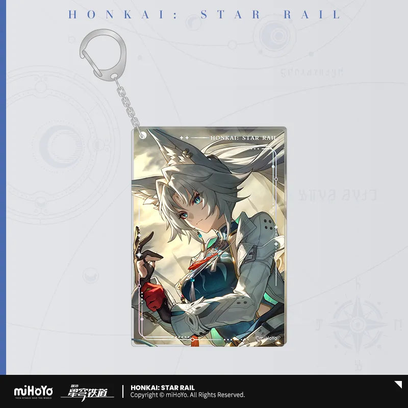 Honkai:Star Rail Light Cone Acrylic Keychain Pendant