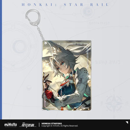 Honkai:Star Rail Light Cone Acrylic Keychain Pendant