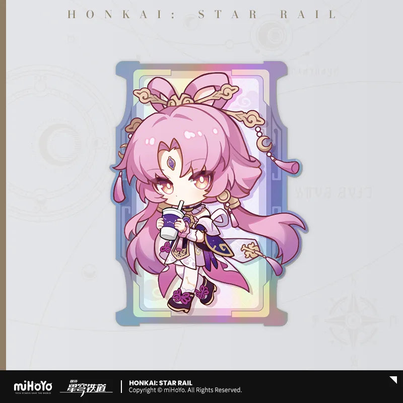 Honkai: Star Rail Train Travel Chibi Series Laser Ticket