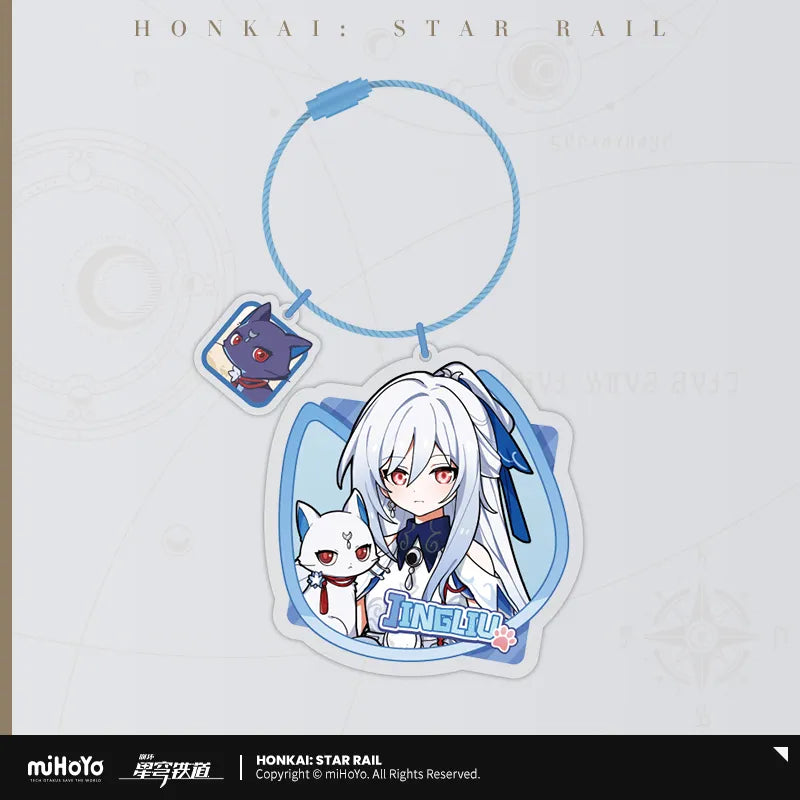 Honkai:Star Rail Tiny Cat Series Acrylic Pendant