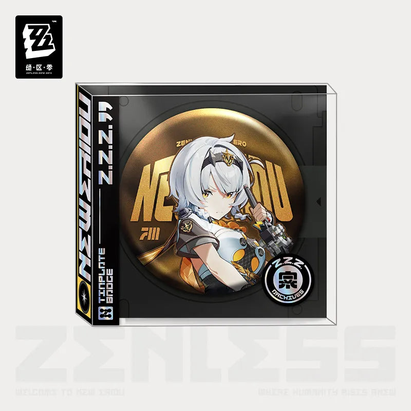 Zenless Zone Zero Tinplate Badge Unknown Faction