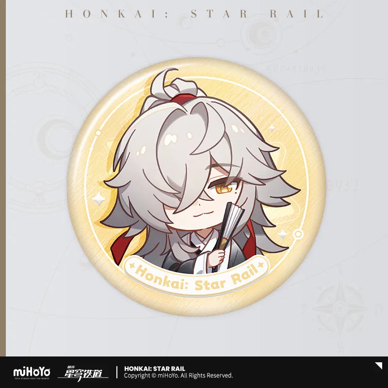 Honkai: Star Rail Medal Of The Nameless Series Character Badge